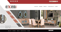Desktop Screenshot of exenmobilya.com